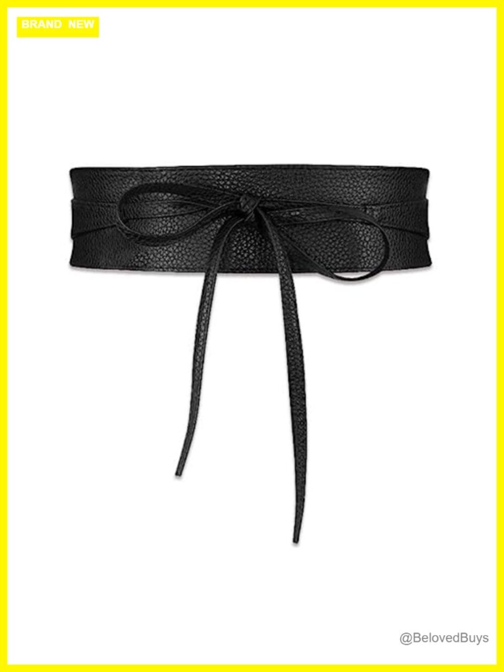 Faux Leather Wrap Belt for Women Cinch Waist Obi Belts